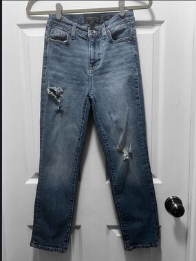 Kendall & Kylie The Icon High Rise Straight Jeans